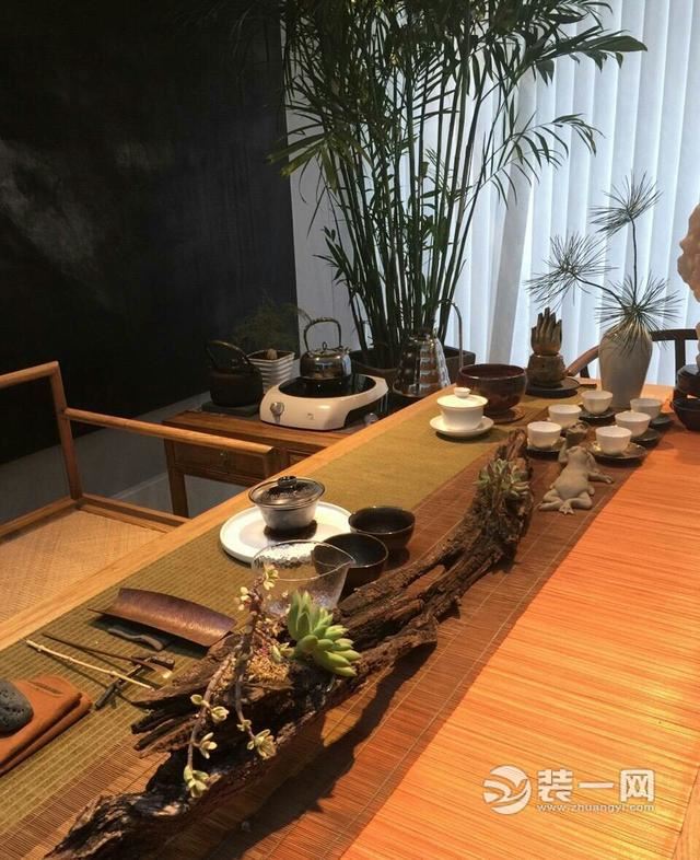 中式茶室,淡淡的禅意.